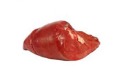 Schweineleber mit Eisen Schweineleber
